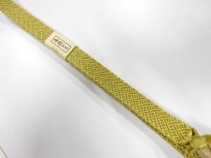 未使用品　正絹　手組帯締め